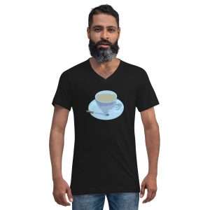 Japanese Coffee Shop V-Neck T-Shirt
